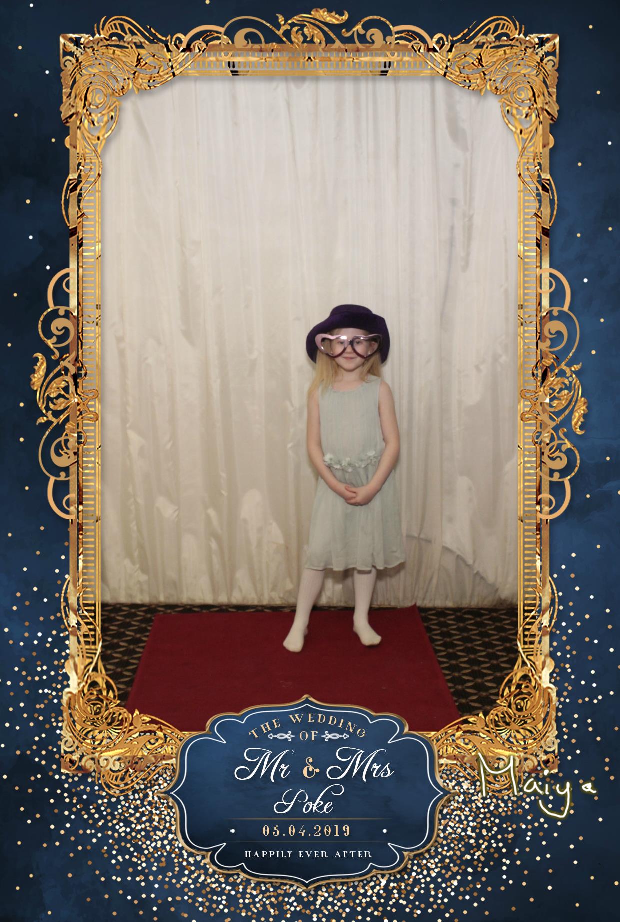 Mr & Mrs Poke | View more photos from the event at gallery.myphotoboothexperience.co.uk/u/MyPhotoBoothExperienceLtd/Mr-Mrs-Poke